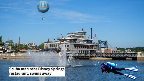 Man ROBS Disney Restaurant And SWIMS AWAY | Should Disney Make A Movie About This CRAZY Story?!