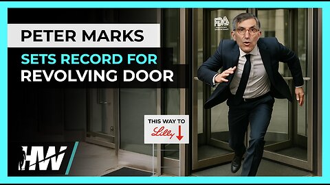 PETER MARKS SETS RECORD FOR REVOLVING DOOR