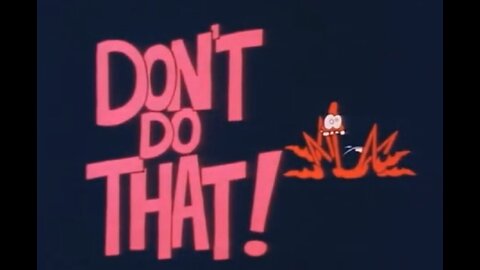 Stoppit And Tidyup - Episode 9 - Don't Do That! - Cartoon Short - 1988 - HD