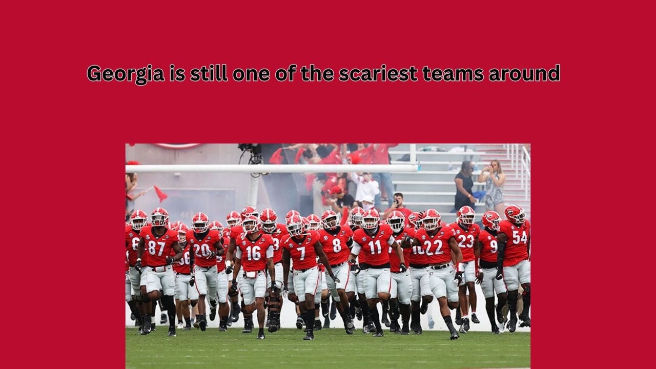 The 2024 Georgia Bulldogs had deficiencies, but still were one of the scariest teams