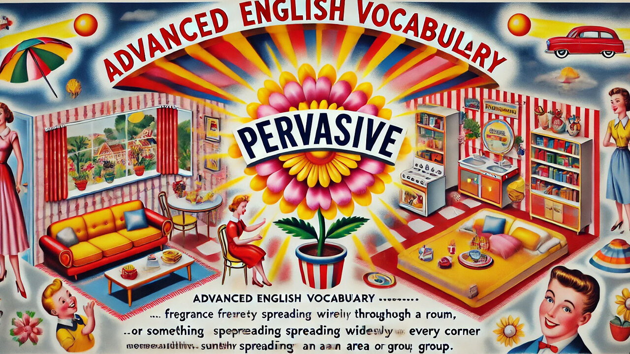 Vocabulary and Pronunciation "PERVASIVE" Advanced English