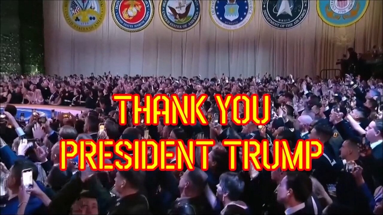 20JAN25 - THANK YOU PRESIDENT TRUMP