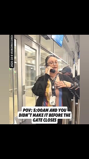 Man’s airport meltdown caught on video after missing flight — attacks gate agent! #LasVegas #japd