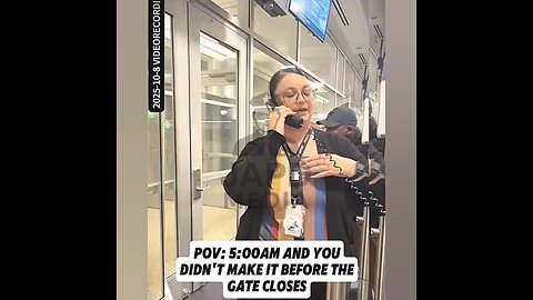 Man’s airport meltdown caught on video after missing flight — attacks gate agent! #LasVegas #japd