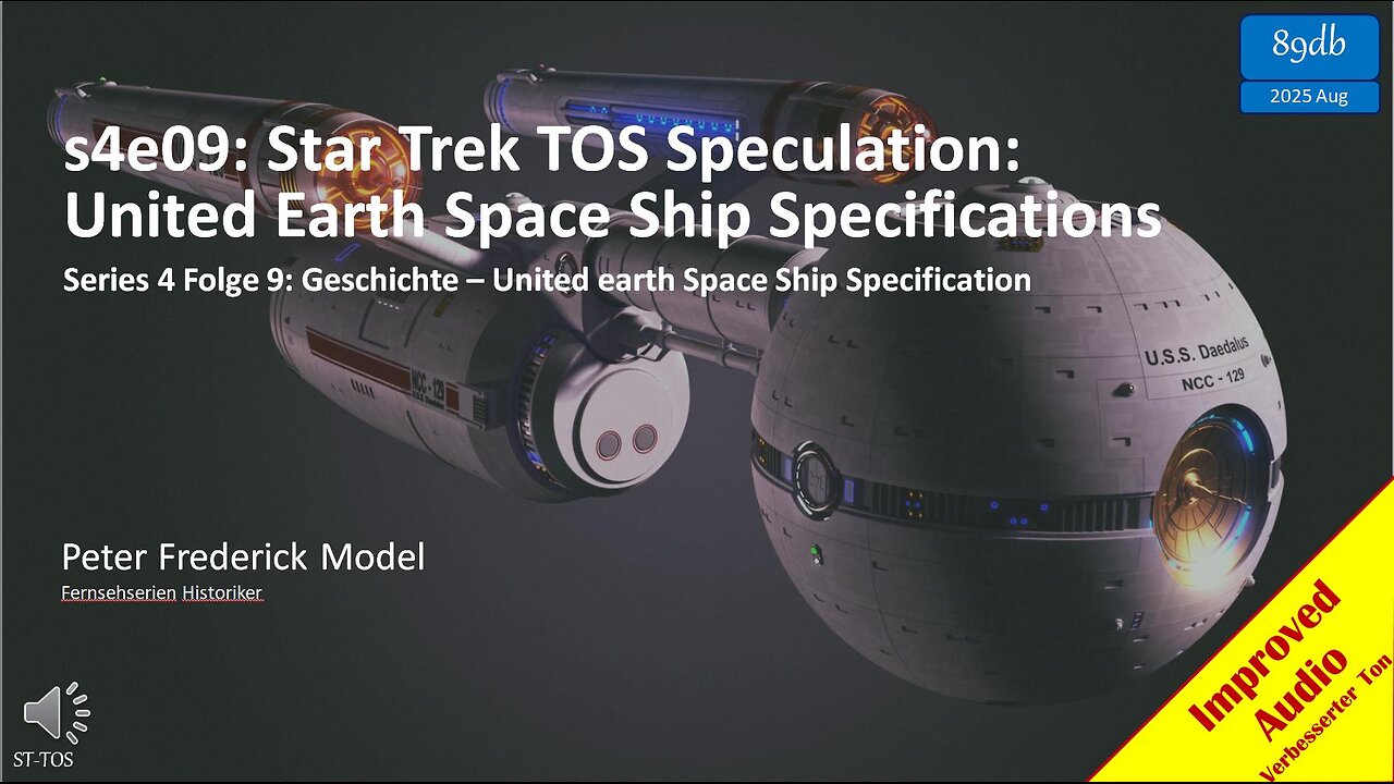 s4e09: Star Trek TOS Speculation: United Earth Space Ship Specifications