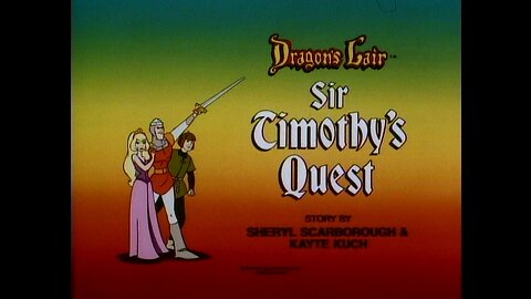 Dragon's Lair ( Sir Timothy's Quest ) Full Cartoon 1984