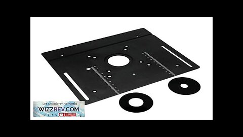 Aluminum Alloy X8 Router Table Insert Plate Woodworking Milling Flip Board Miter Review