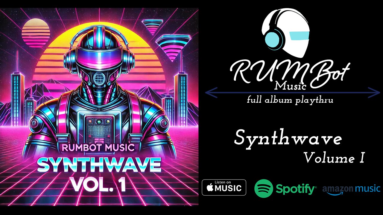 🎶 RUM Bot Music - Synthwave Vol I Pre-Release Party !music