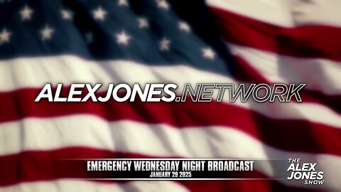 ALEX JONES . NETWORK - AJN LIVE - SPECIAL WEDNESDAY NIGHT BROADCAST - 1/29/2025: TRUMP GOES SCORCHED EARTH, LAW ENFORCEMENT FORCIBLY REMOVING FIRED FEDERAL OFFICIALS WHO REFUSED TO LEAVE! ROGER STONE DROPS BOMBSHELLS ON TRUMP’S PLANS & JFK FILES!