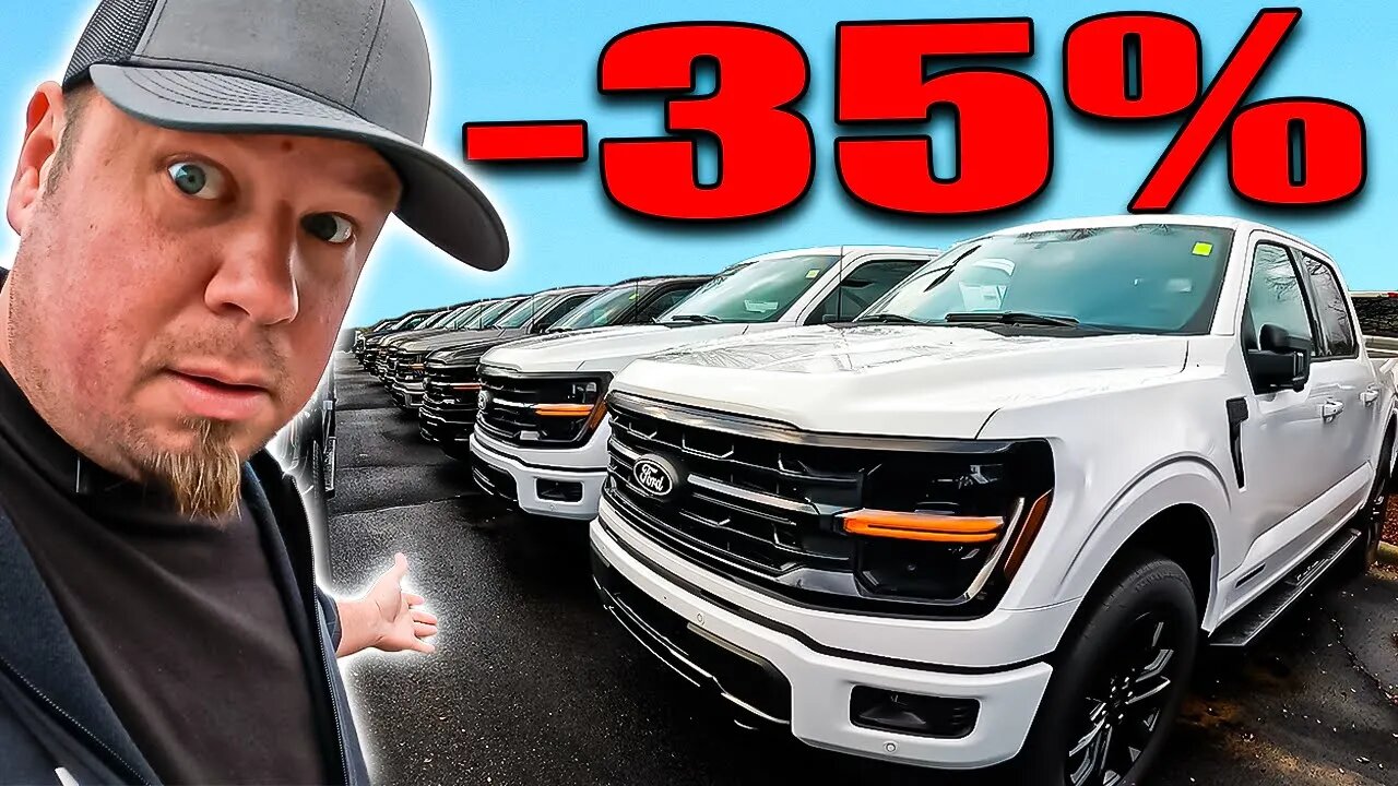 FORD Just SHOCKED The Car Market! MSRPs GETTING CUT OVER 35%!. | PSN Experiment