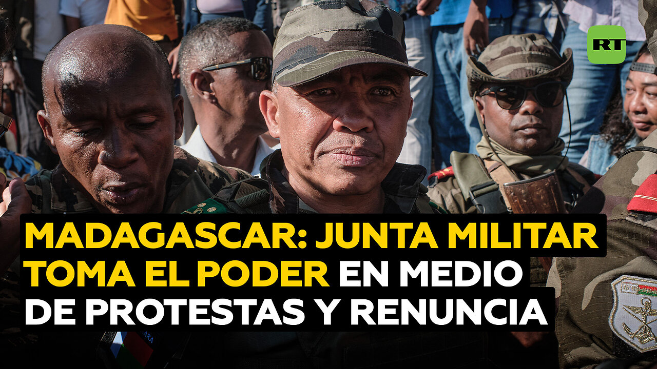 Junta militar toma el poder en Madagascar en medio de protestas y la partida del presidente