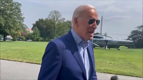 Joe Biden Yells "My Butt's Been Wiped!"