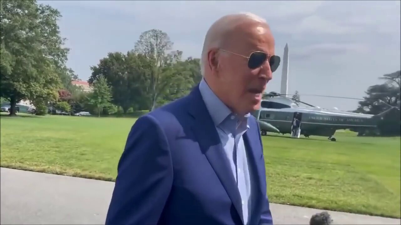 Joe Biden Yells "My Butt's Been Wiped!"