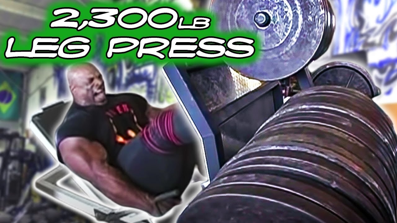 Ronnie Coleman - 2,300 lb leg press | Ronnie Coleman | PSN Experiment