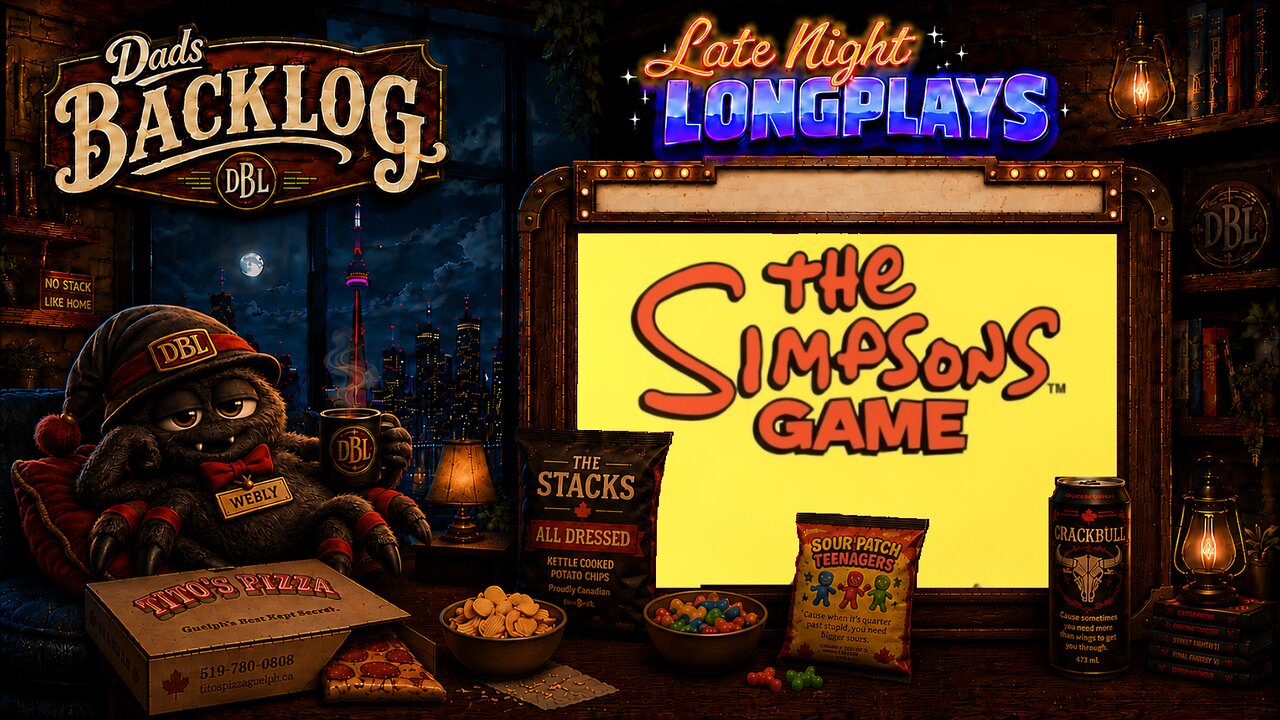 Late Night Longplays The Simpsons Game