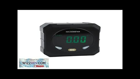 Digital Electronic Inclinometer Touch Screen High Precision ±0.1 Degrees ABS Compact Design Review