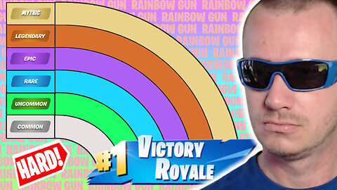 The RAINBOW GUN Fortnite Challenge