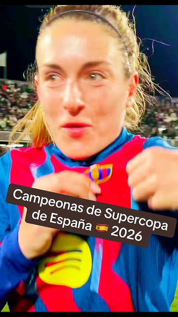 Campeonas de Supercopa #fcbarcelona #football #españa #viral #barcelona #fypchallenge #fypシ#fyp