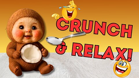 Coconut ASMR: Cute Eating & Crunchy Sounds