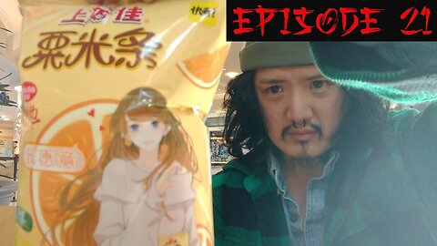 Oishi - Orange Flavor Curls EP21. review | tq