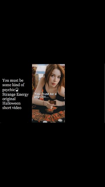 You must be some kind of psychic 🔮 Strange Energy original Halloween short video