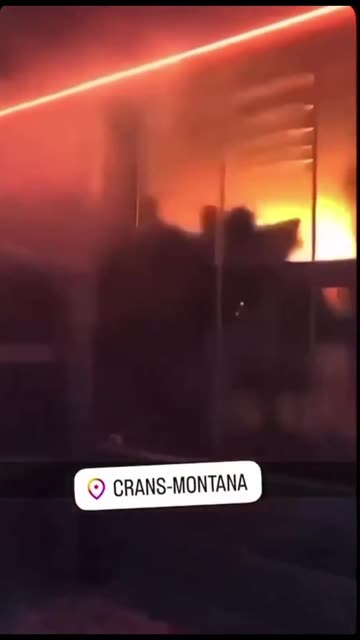A devastating fire broke out at Le Constellation bar in the Swiss ski resort Crans-Montana