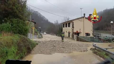 Firenze - MALTEMPO. CHIUSA VIA BOLOGNESE A FIRENZE, 'DA MUGNONE NO CRITICITÀ' (28.01.25)