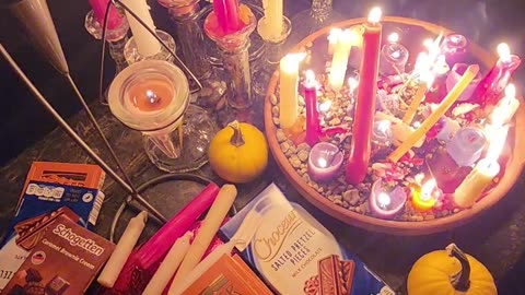 Halloween Trick or Treat Candy Station