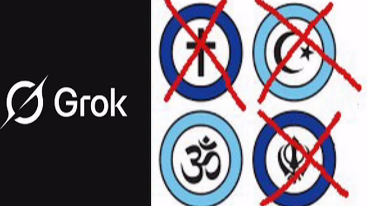 AI GROK Rejects Christianity, Islam and Sikhism