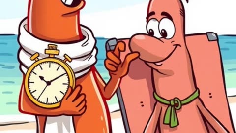 Dad Joke: Mom Kielbasa's Tan Disaster! #Funny #DadJoke