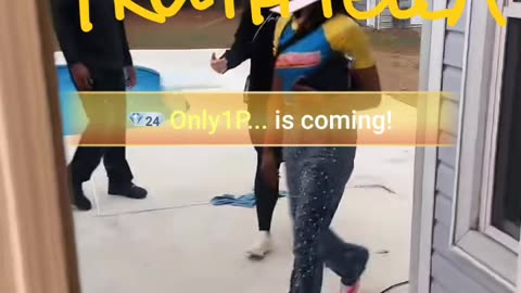 DAREALSUPABIHH HEARS A FIGHT GOES OUTSIDE & SEES LIYAH THE DOLL STRETCHED OUT ON FLOOR NEXT TO POOL AFTER ALMOST DROWNING JUMPING IN AFTER FINESSE THROWS HER PHONE IN THE POOL FOR HAVING IT IN HIS FACE