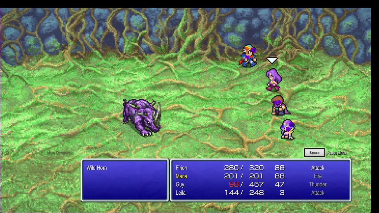 Final Fantasy II Pixel Remaster: First Blind Playthrough.
