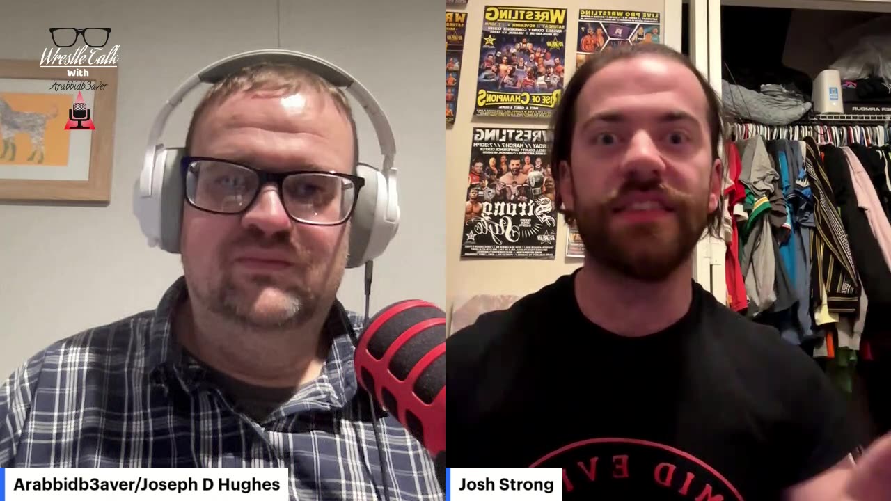 Mr. Intensity, Tenacious Strong Josh Strong is here tonight!