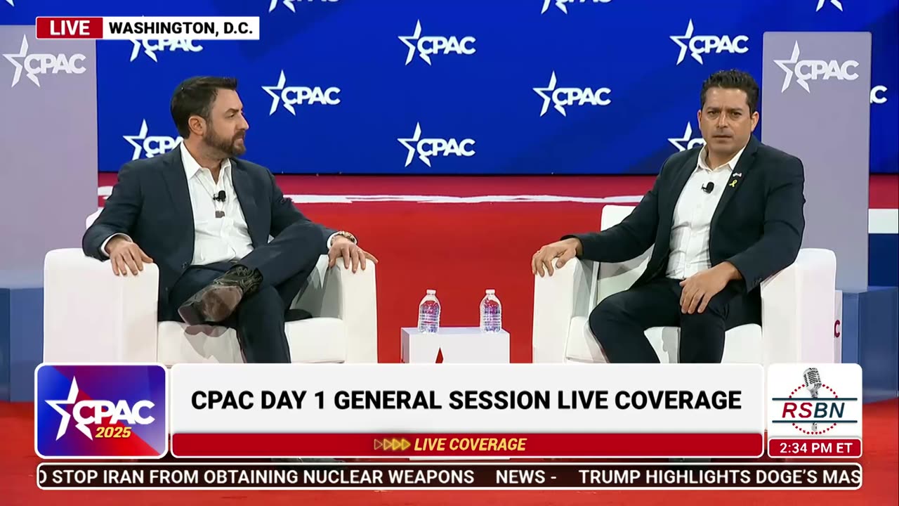 FULL INTERVIEW: Amichai Chikli CPAC 2025 Day One - 2/20/25