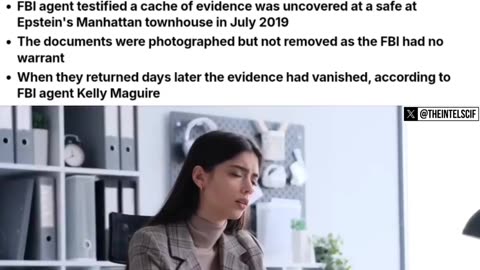 EPSTEIN'S BLACKMAIL tapes that would bring down the entire system