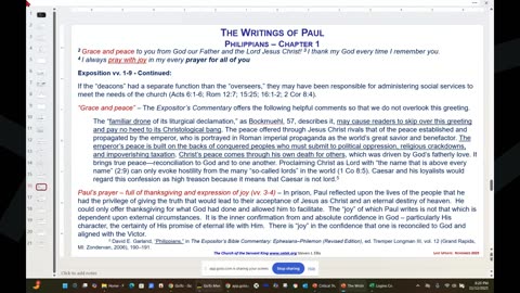 Philippians 1:1-9 – part 2