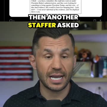 Bill Barr Says NO EVIDENCE Against Trump