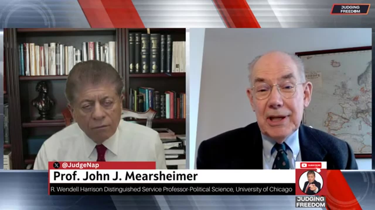 Judge Napolitano w/ Prof. John Mearsheimer - Trump and the Russia-China Alliance!