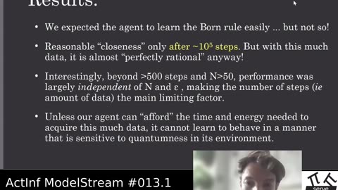 ActInf ModelStream 013.1 ~ "Synthesizing the Born rule with reinforcement learning" Jacques Pienaar