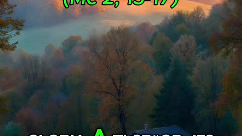 Evangelio de Hoy. Domingo, 18 de Enero del 2026 (Mc 2, 13-17)