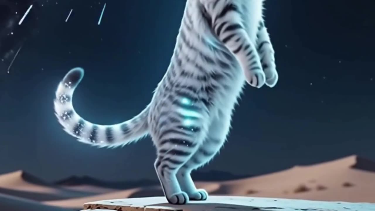 Star-Kitty’s Cosmic Cuddle Adventure 🌌🐱 #Shorts