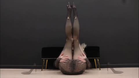 Erotic gymnastics plastic stretching yoga10