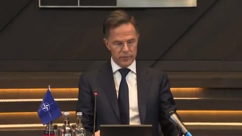 NATO Secretary Chief Rutte： NATO continues to help Ukraine defend itself＂