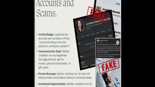 Jonathan Roumie explains how not to get scammed on the internet A must see