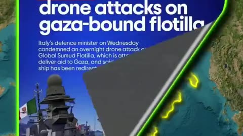 Global Sumud Flotilla Escorted By Spain Warship