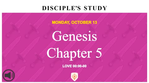 Genesis Chapter 5
