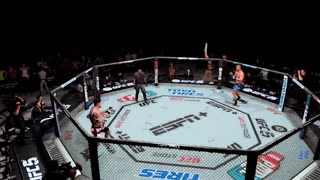 UFC 321 | Tom Aspinall VS Ciryl Gane | Fight Simulation