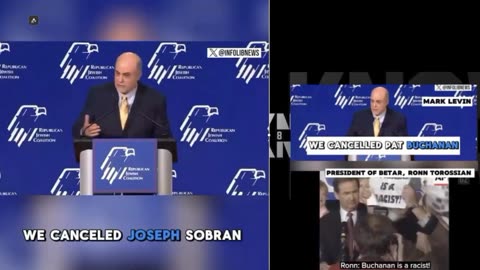 Syops and Mark Levin labeling FREE SPEECH as antisemitism