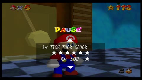 Super Mario 64 [4K] - Episode 17.2 - Tick Tock Clock [NC]