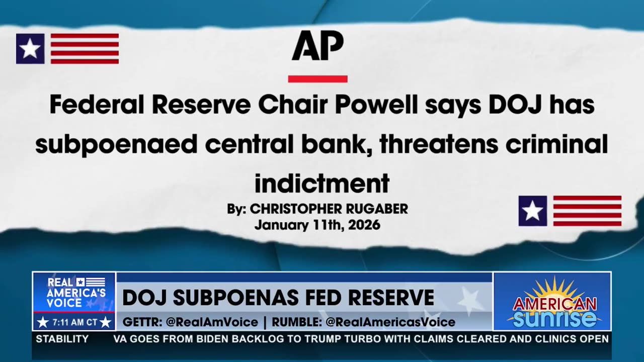 POWELL FED RENOVATION UNDER FIRE